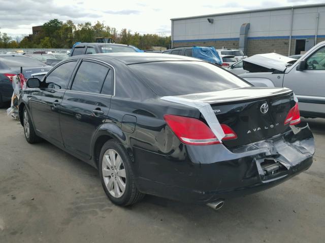 4T1BK36B97U191381 - 2007 TOYOTA AVALON XL BLACK photo 3