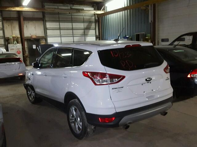 1FMCU0GX0EUD43388 - 2014 FORD ESCAPE SE WHITE photo 3