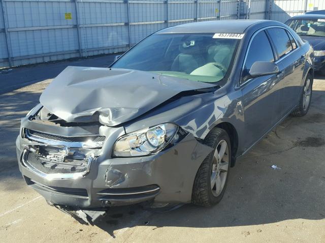 1G1ZJ57B184231057 - 2008 CHEVROLET MALIBU 2LT GRAY photo 2