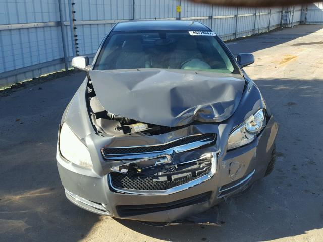 1G1ZJ57B184231057 - 2008 CHEVROLET MALIBU 2LT GRAY photo 9