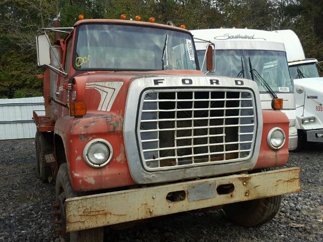 U90TVW86457 - 1975 FORD FIRE TRUCK RED photo 9