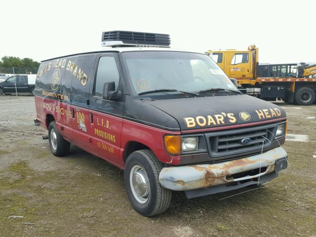 1FTSS34P44HB35632 - 2004 FORD ECONOLINE RED photo 1