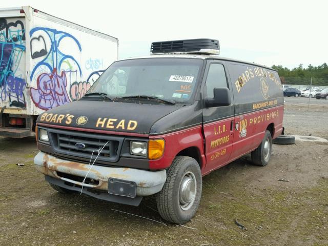 1FTSS34P44HB35632 - 2004 FORD ECONOLINE RED photo 2