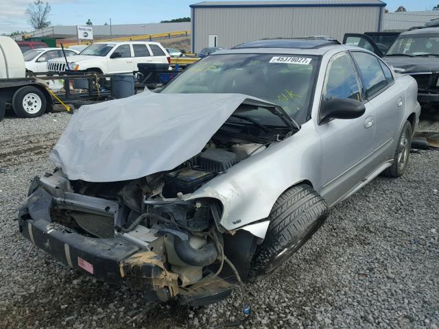 1G2NF52E93M645032 - 2003 PONTIAC GRAND AM S Gümüş foto 2