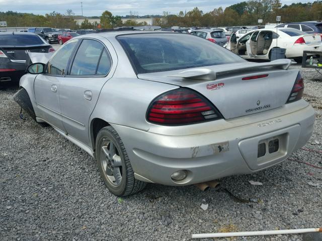 1G2NF52E93M645032 - 2003 PONTIAC GRAND AM S Gümüş foto 3