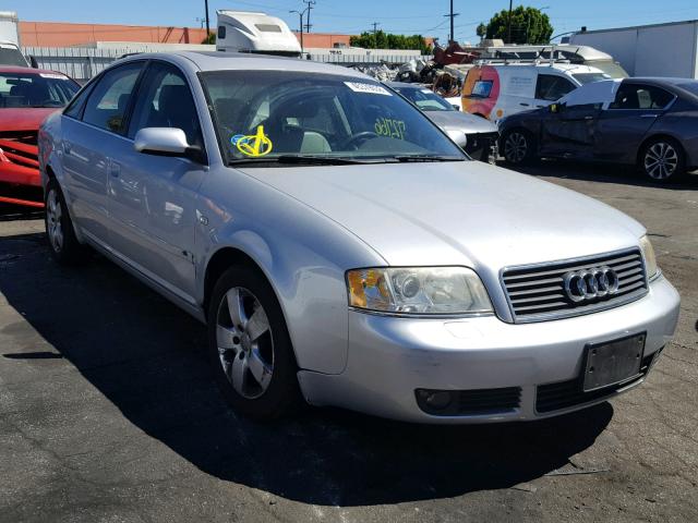 WAUJT64BX4N037640 - 2004 AUDI A6 3 SILVER photo 1