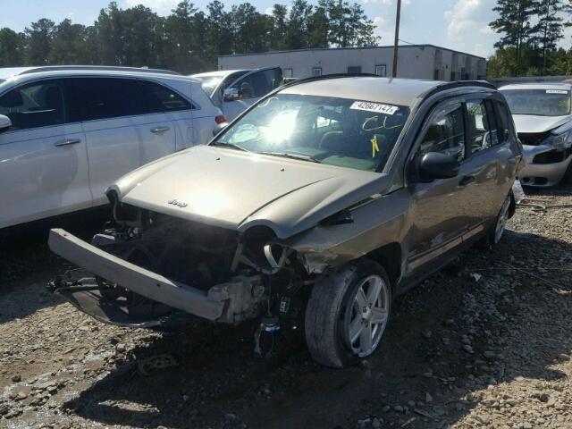 1J8FT47W88D601513 - 2008 JEEP COMPASS SP GOLD photo 2