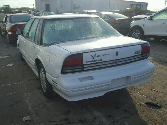 1G3WH52M0VF345873 - 1997 OLDSMOBILE CUTLASS SU WHITE photo 3