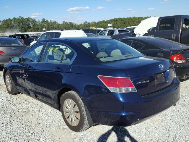 1HGCP2F3XAA002874 - 2010 HONDA ACCORD BLUE photo 3