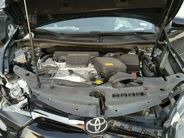 4T1BF1FKXFU006665 - 2015 TOYOTA CAMRY LE BLACK photo 7