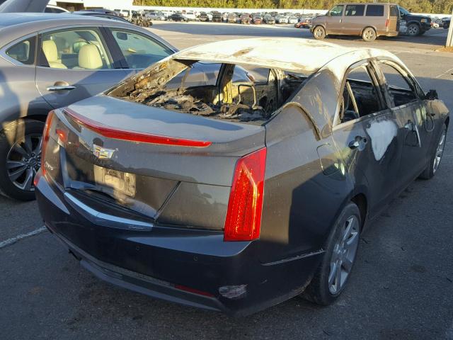 1G6AB5RA1F0116939 - 2015 CADILLAC ATS LUXURY GRAY photo 4