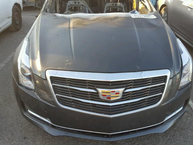 1G6AB5RA1F0116939 - 2015 CADILLAC ATS LUXURY GRAY photo 7