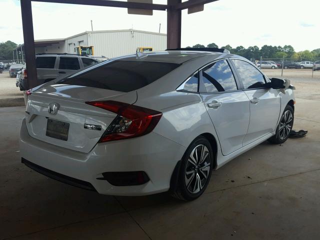 JHMFC1F79JX021206 - 2018 HONDA CIVIC EXL WHITE photo 4