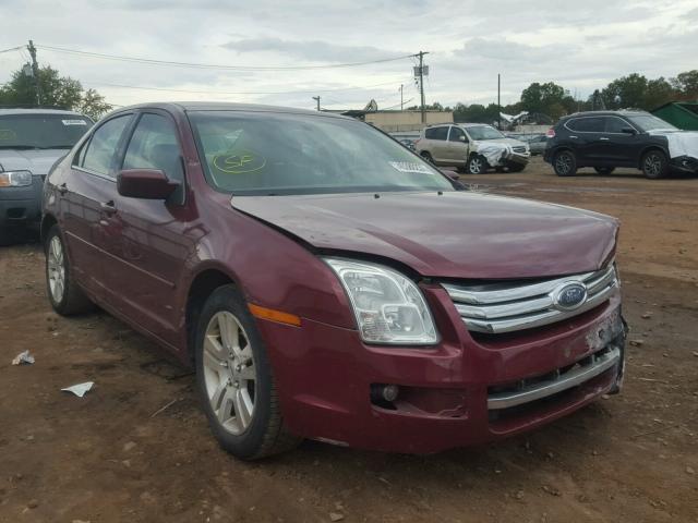 3FAFP08116R166805 - 2006 FORD FUSION SEL MAROON photo 1