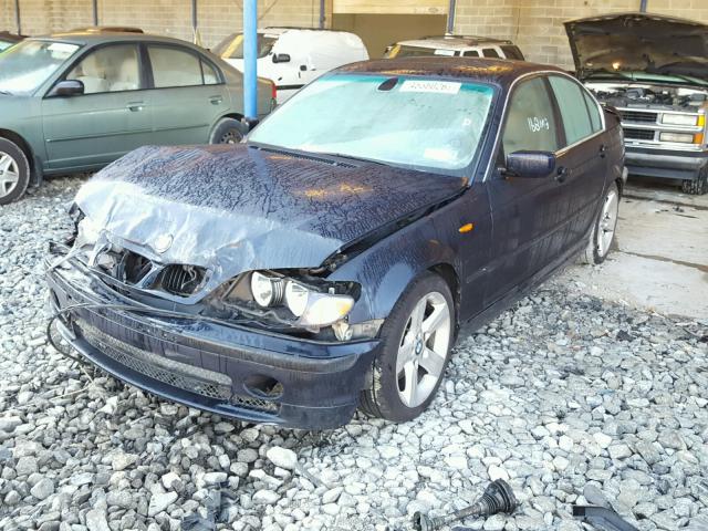 WBAEV33424KW15552 - 2004 BMW 325 BLUE photo 2