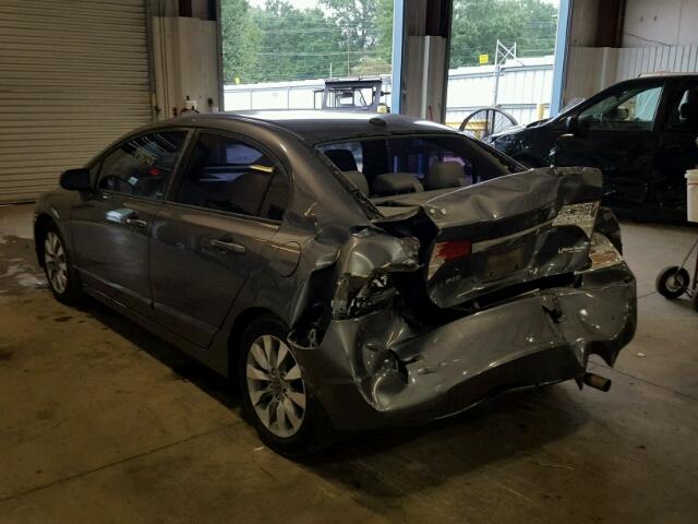 2HGFA1F94AH510188 - 2010 HONDA CIVIC EXL 灰色 照片 3