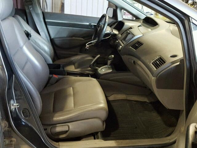 2HGFA1F94AH510188 - 2010 HONDA CIVIC EXL 灰色 照片 5