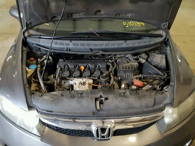 2HGFA1F94AH510188 - 2010 HONDA CIVIC EXL 灰色 照片 7