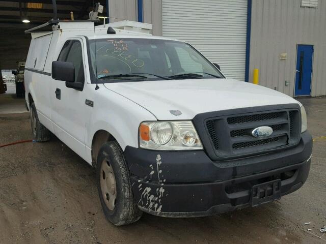 1FTRF12298KB70092 - 2008 FORD F150 WHITE photo 1