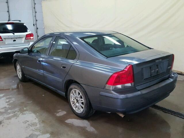 YV1RS61T232263624 - 2003 VOLVO S60 GRAY photo 3