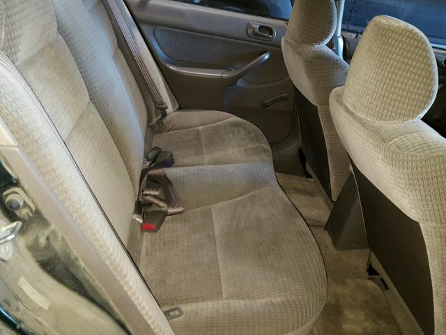 2HGEJ6614YH536397 - 2000 HONDA CIVIC BASE GREEN photo 6