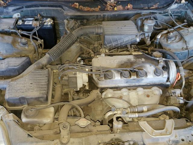 2HGEJ6614YH536397 - 2000 HONDA CIVIC BASE GREEN photo 7