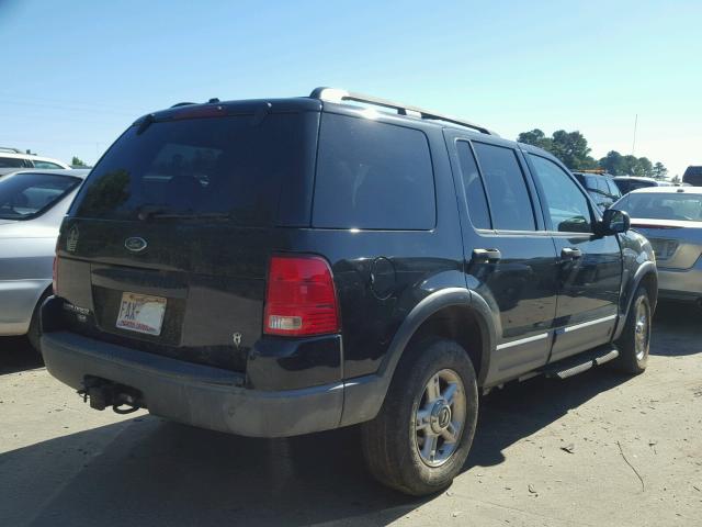 1FMZU73W33UC55710 - 2003 FORD EXPLORER BLACK photo 4