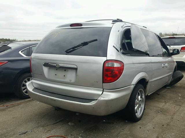 2C4GP74L92R718131 - 2002 CHRYSLER TOWN & COU SILVER photo 4