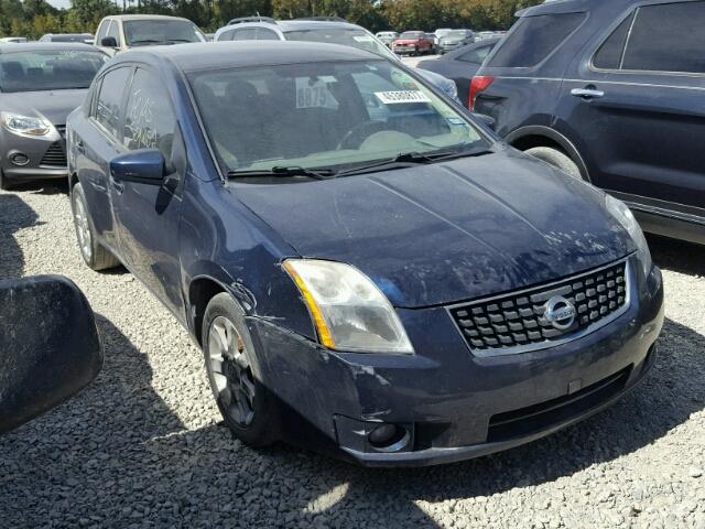 3N1AB61E38L688587 - 2008 NISSAN SENTRA 2.0 BLUE photo 1