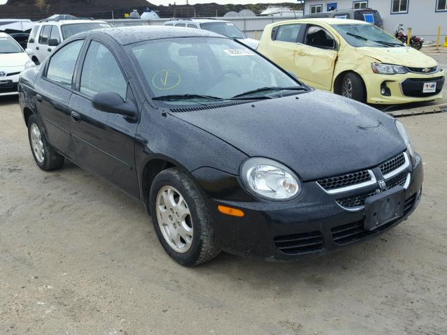 1B3ES66S33D202101 - 2003 DODGE NEON SRT-4 BLACK photo 1