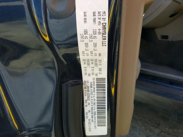 1J8HH48K19C550322 - 2009 JEEP COMMANDER Mavi foto 10