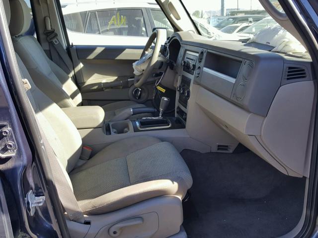 1J8HH48K19C550322 - 2009 JEEP COMMANDER Mavi foto 5