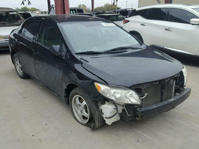 1NXBU40E49Z129442 - 2009 TOYOTA COROLLA BA BLACK photo 1