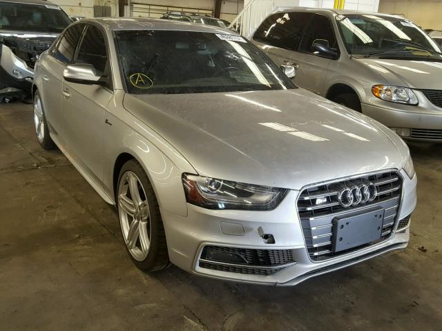 WAUBGAFL2DA054859 - 2013 AUDI S4 PREMIUM SILVER photo 1