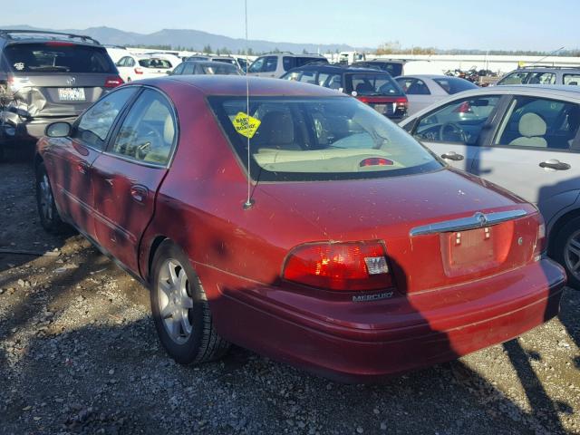 1MEHM55S61G647573 - 2001 MERCURY SABLE RED photo 3