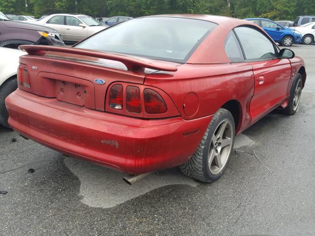 1FALP47V1TF126358 - 1996 FORD MUSTANG CO RED photo 4