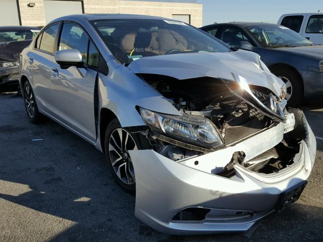 19XFB2F83EE233883 - 2014 HONDA CIVIC EX SILVER photo 1