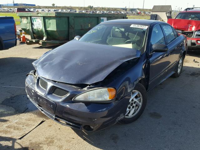 1G2NF52E44C182241 - 2004 PONTIAC GRAND AM S Mavi foto 2