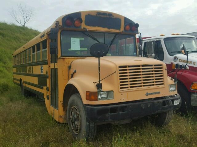 1HVBBNMN3NH423504 - 1992 INTERNATIONAL 3000 3800 YELLOW photo 1