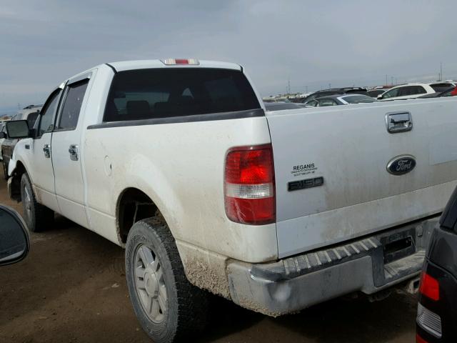 1FTPW14V88FA94520 - 2008 FORD F150 SUPER WHITE photo 3