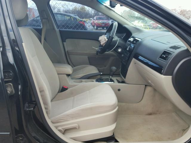 3FAHP02157R192326 - 2007 FORD FUSION SEL BLACK photo 5