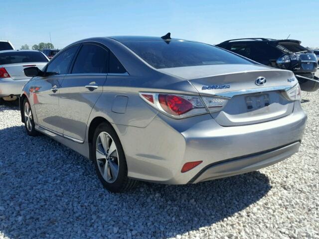 KMHEC4A48BA002982 - 2011 HYUNDAI SONATA SILVER photo 3