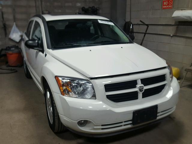 1B3HB48B78D503749 - 2008 DODGE CALIBER SX WHITE photo 1