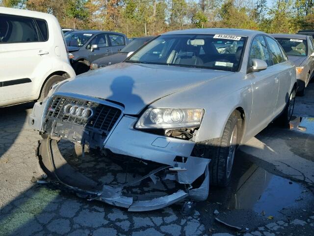 WAUDV74FX8N160361 - 2008 AUDI A6 4.2 QUA SILVER photo 2