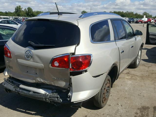 5GAKRAED3BJ401508 - 2011 BUICK ENCLAVE CX TAN photo 4