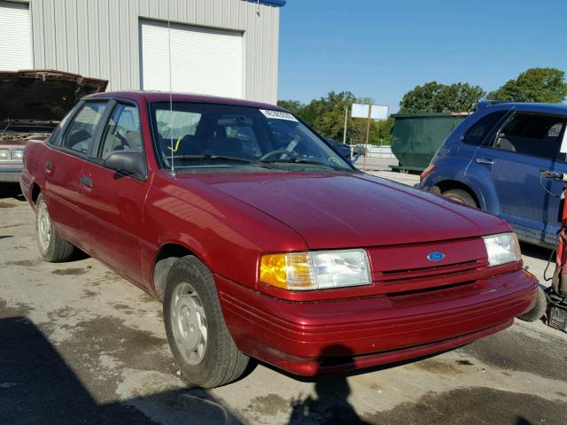 1FAPP36X4RK187668 - 1994 FORD TEMPO GL RED photo 1