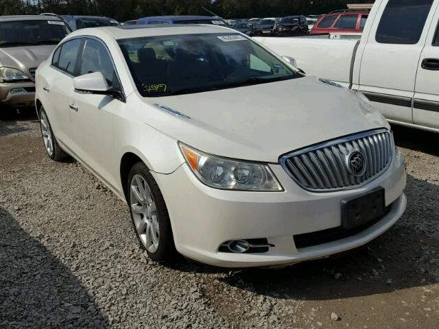 1G4GE5EV1AF250102 - 2010 BUICK LACROSSE C WHITE photo 1