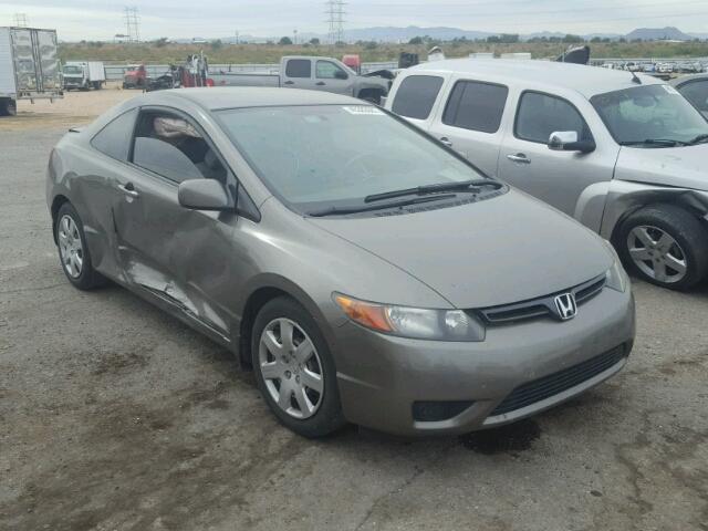 2HGFG11638H561784 - 2008 HONDA CIVIC LX CHARCOAL photo 1