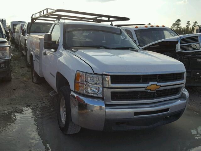 1GBHC34K07E538707 - 2007 CHEVROLET SILVERADO WHITE photo 1