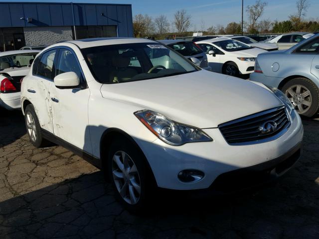 JN1AJ0HR9AM752328 - 2010 INFINITI EX35 BASE WHITE photo 1